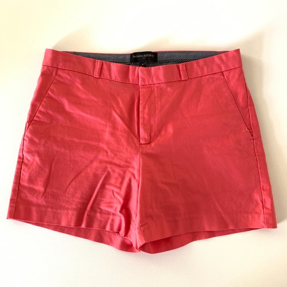 Banana Republic Tailored Bright Pink Shorts - EUC - Picture 2 of 5